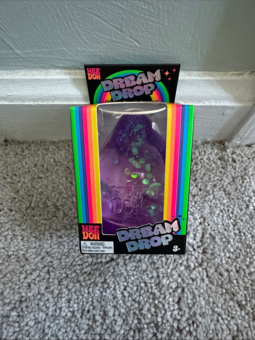 NeeDoh Dream Drop Purple Kids Sensory Toy